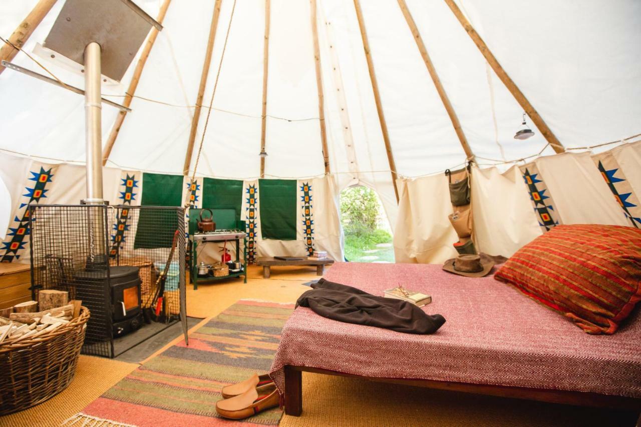 Luxury tent Larkhill Tipis And Yurts Carmarthen